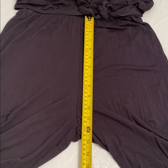 Trina Turk Recreation black modal sleeveless halter jumpsuit - Picture 9 of 13